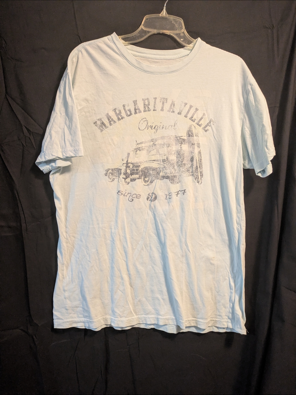 Margaritaville Light Blue Short Sleeve Graphic Tee